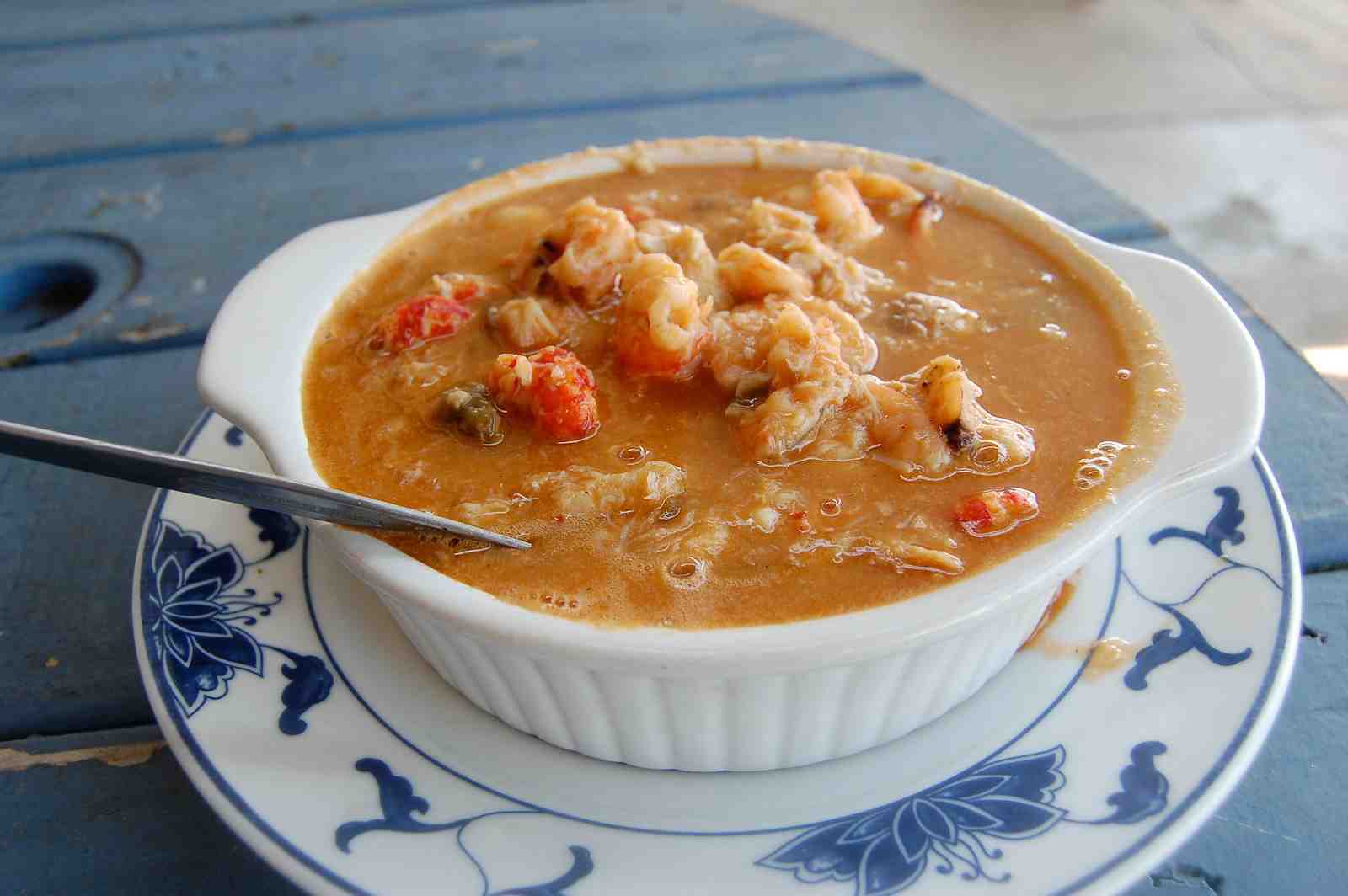 Lighter Coloured Seafood Gumbo With Tomato